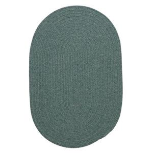 Colonial Mills Bristol 8-ft Round Teal Area Rug