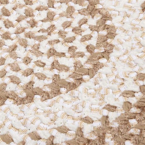 Colonial Mills Blokburst 8-ft x 11-ft Oval Natural Wonder Area Rug