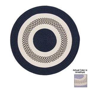 Colonial Mills Flowers Bay 6-ft x 6-ft Amethyst Round Area Rug