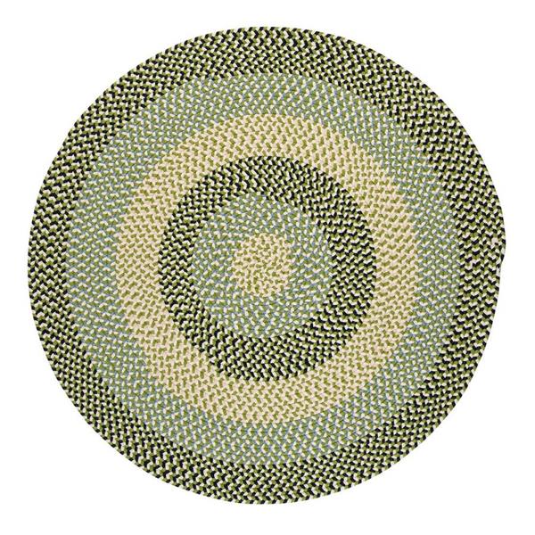 Colonial Mills Carousel 4-ft Neon Navy Round Area Rug