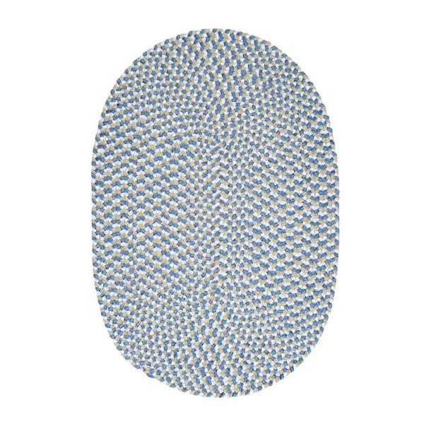 Colonial Mills Confetti 4-ft Blue Round Area Rug