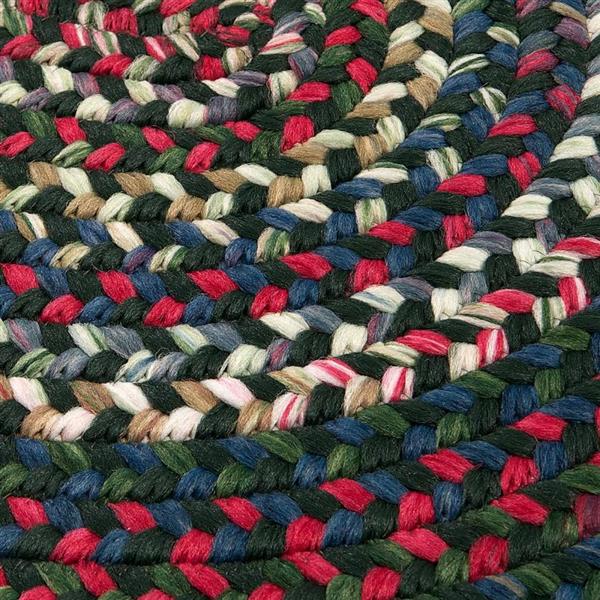 Colonial Mills Chestnut Knoll 2-ft x 12-ft Thyme Green Runner