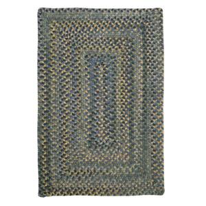 Colonial Mills Ridgevale 2-ft x 10-ft Whipple Blue Handcrafted Area Rug Runner