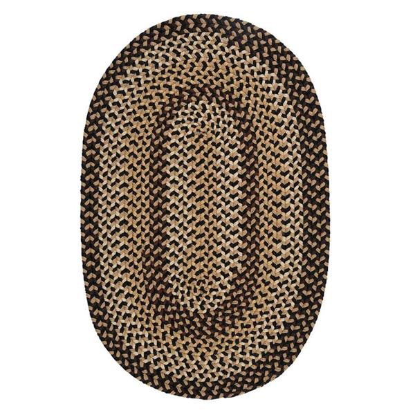 Colonial Mills Brook Farm 4-ft Blackberry Round Area Rug