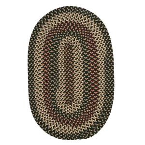 Colonial Mills Brook Farm 2-ft x 12-ft Winter Green Runner