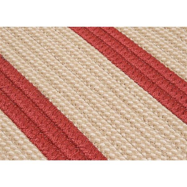 Colonial Mills Boat House 8-ft x 11-ft Rust Red Area Rug
