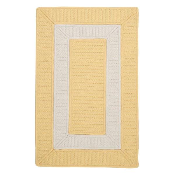 Colonial Mills Rope Walk 6-ft x 6-ft Yellow Area Rug