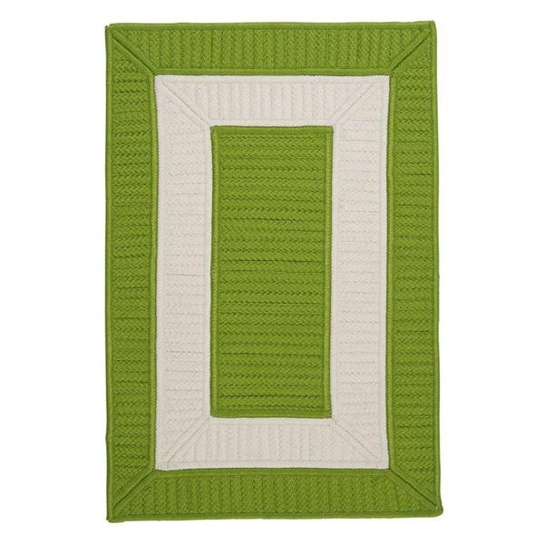Colonial Mills Rope Walk 6-ft x 6-ft Bright Green Area Rug