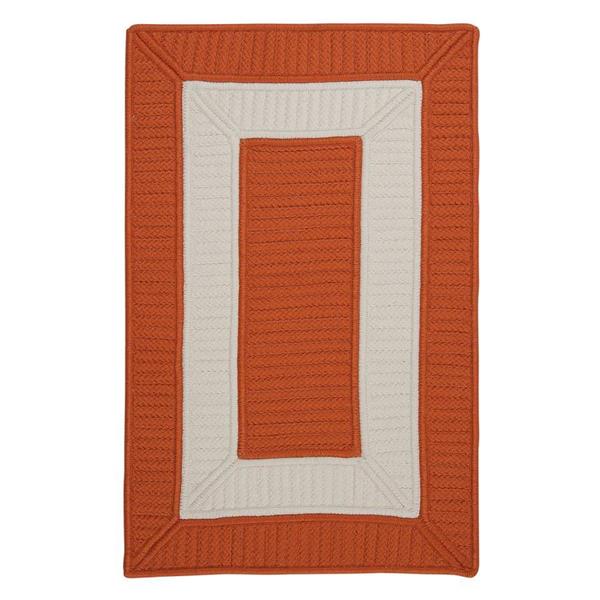 Colonial Mills Rope Walk 8-ft x 8-ft Rust Area Rug