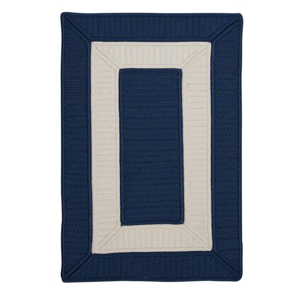 Colonial Mills Rope Walk 8-ft x 8-ft Navy Area Rug