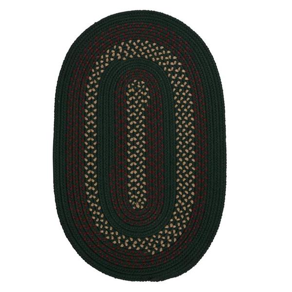 Colonial Mills Deerfield 2ft x 12ft Hunter Green Runner DF61R024X144