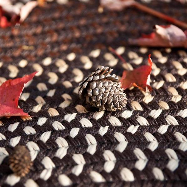 Colonial Mills Deerfield 3-ft x 5-ft Seal Brown Area Rug