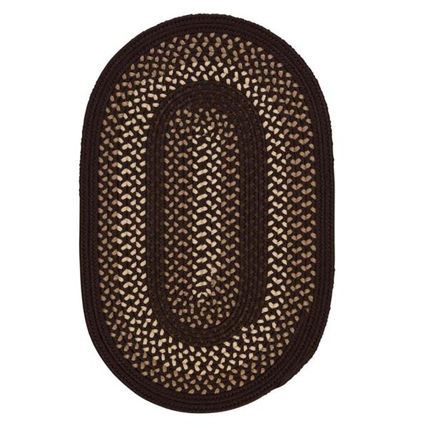 Colonial Mills Deerfield 3-ft x 5-ft Seal Brown Area Rug