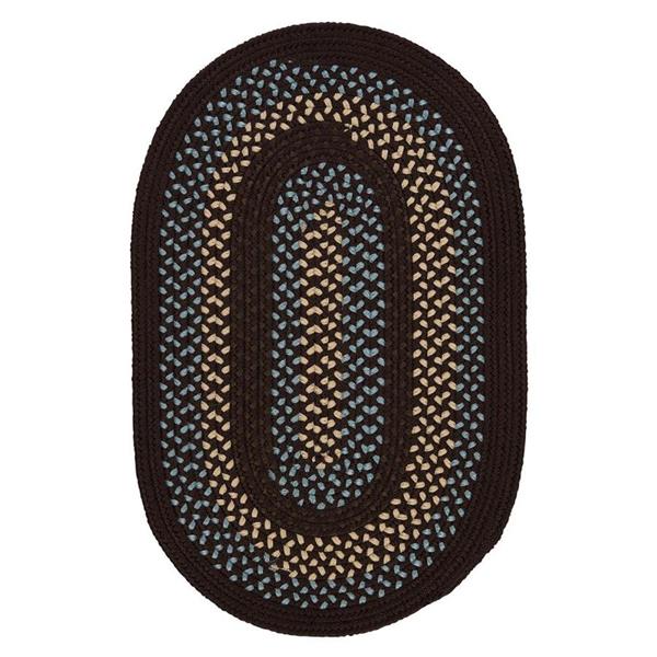 Colonial Mills Georgetown 4-ft x 4-ft Fudge Brown Area Rug