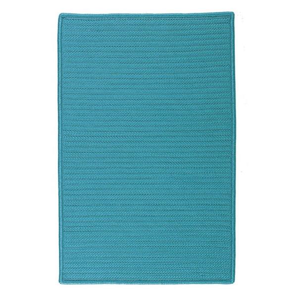 Colonial Mills Simply Home Solid 4-ft x 4-ft Turquoise Area Rug