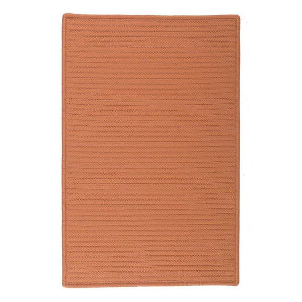 Colonial Mills Simply Home Solid 8-ft Rust Square Area Rug
