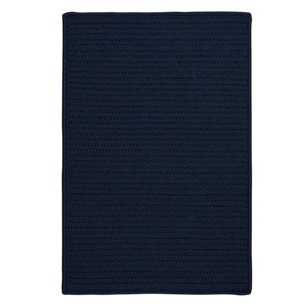 Colonial Mills Simply Home Solid 4-ft Navy Square Area Rug