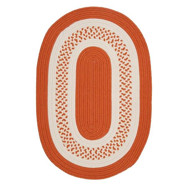 Colonial Mills Crescent 2-ft x 12-ft Orange Runner Area Rug