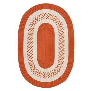 Colonial Mills Crescent 2-ft x 12-ft Orange Runner Area Rug