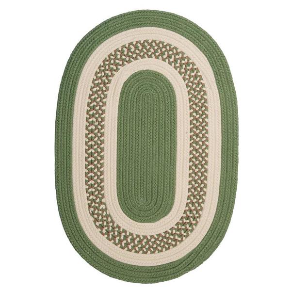 Colonial Mills Crescent 6ft Moss Green Round Area Rug NT61R072X072 RONA