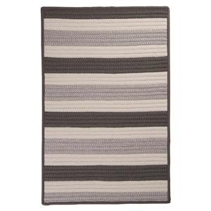 Colonial Mills Stripe It 3-ft x 5-ft Silver Area Rug