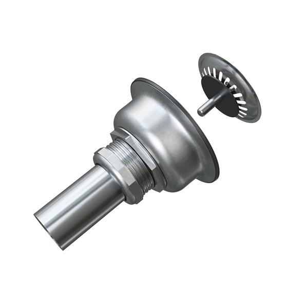 Cantrio Koncepts Stainless Steel Undermount Kitchen Sink - 23-in x 18-in