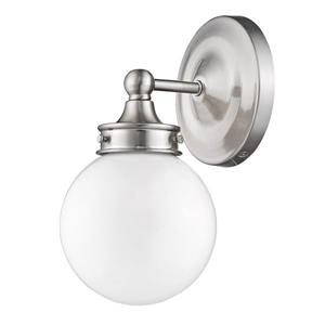 Acclaim Lighting Fairfax 11-in W 1-Light Nickel Wall Sconce