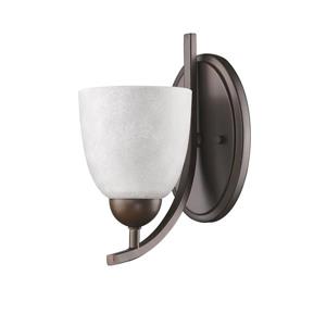 Acclaim Lighting Toulouse 10.5-in Bronze 1 Bulb Wall Light