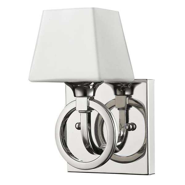 Acclaim Lighting Josephine 7.5-in Nickel Wall Sconce