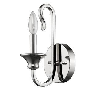 Acclaim Lighting Michelle 11-in 1 Bulb Polished Nickel Wall Sconce