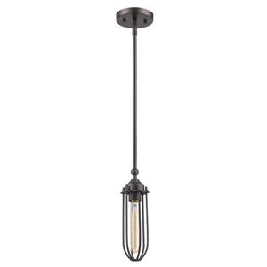 Acclaim Lighting Garret 11.5-in Metal Brass Pendant Light
