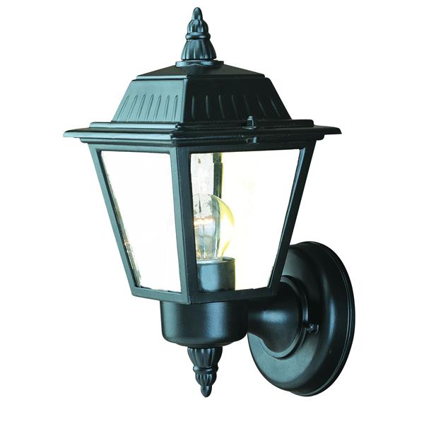 Acclaim Lighting Builders' Choice 10-in x 5.50-in Matte Black Wall Mounted Lantern