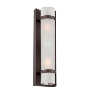 Acclaim Lighting Apollo 15.5-in Architectural Bronze 2-Light Outdoor Wall Lantern