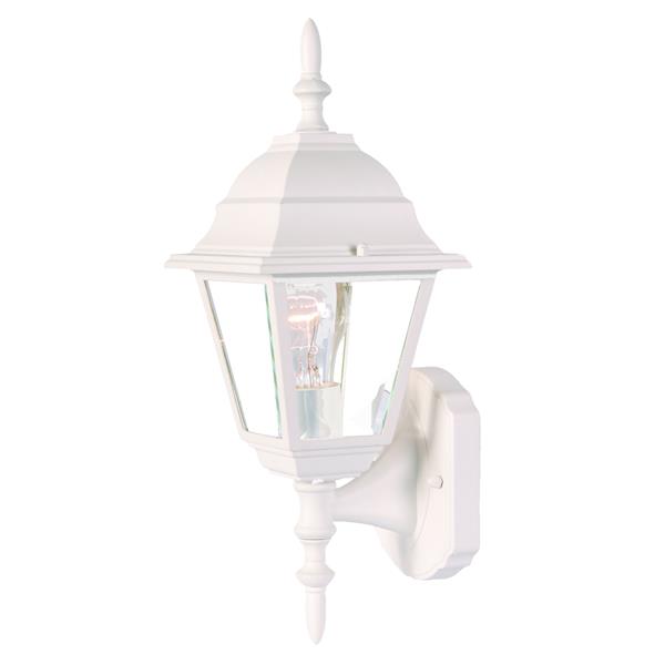 Acclaim Lighting Builders' Choice 16-in x 6-in Textured White Wall Mounted Lantern