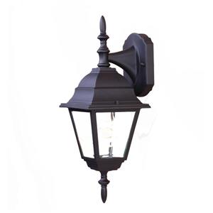 Acclaim Lighting Builders' Choice 16-in x 6-in Matte Black Wall Mounted Lantern