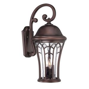 Acclaim Lighting Highgate 22.5-in Architectural Bronze MarbleX Outdoor Wall Lantern