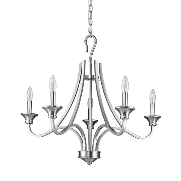 Acclaim Lighting Michelle 5-Light Nickel Chandelier