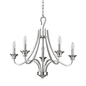 Acclaim Lighting Michelle 5-Light Nickel Chandelier