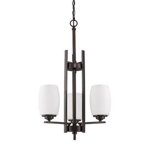 Acclaim Lighting Sophia 30.25-in Bronze 3-Light Chandelier