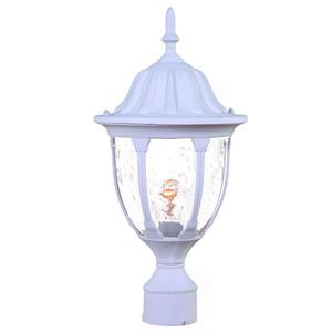 Acclaim Lighting Suffolk Outdoor Lantern  - 1 Bulb - Cast aluminum - White
