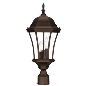 Acclaim Lighting Bryn Mawr Outdoor Lantern  - 3 Bulbs - Cast aluminum - Brown