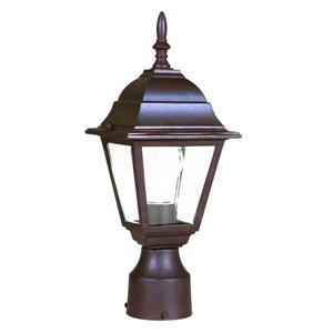 Lanterne extérieure Builders' Choice , 1 ampoule, brun