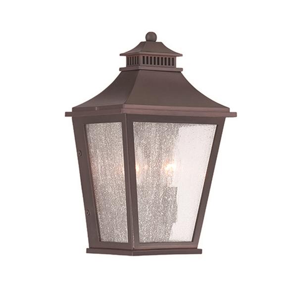 Acclaim Lighting Chapel Hill 12-in x 7.50-in Architectural Bronze Wall-Mounted Lantern