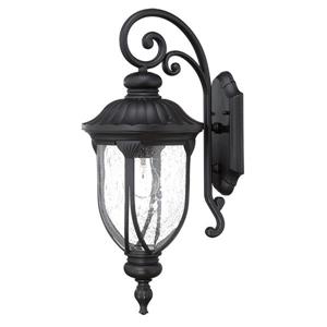 Acclaim Lighting Laurens 22.5-in Matte Black Aluminum Outdoor Wall Lantern