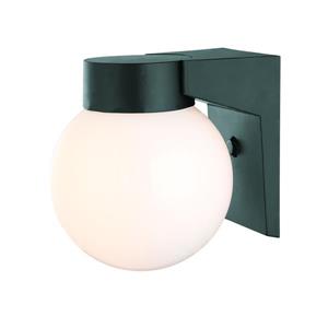 Acclaim Lighting Builders' Choice 7-in x 6-in Matte Black Wall Mounted Lantern