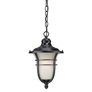 Acclaim Lighting Montclair Lantern - 1 Bulb - 15.25" - Black