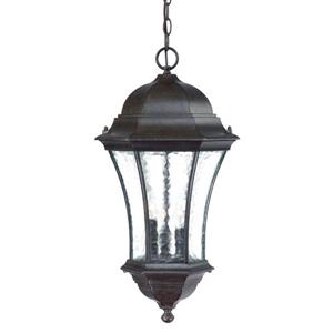 Acclaim Lighting Waverly Lantern - 3 Bulbs - 23.5" - Black