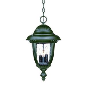 Acclaim Lighting Monterey Lantern - 3 Bulbs - Black