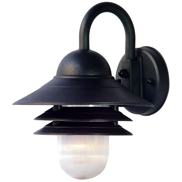 Acclaim Lighting Mariner 13.00-in x 10.00-in Black Wall-Mounted Lantern