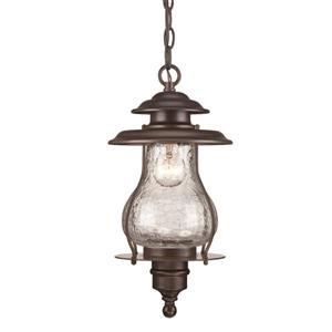 Acclaim Lighting Blue Ridge Lantern - 1 Bulb - 16.5-in - Bronze